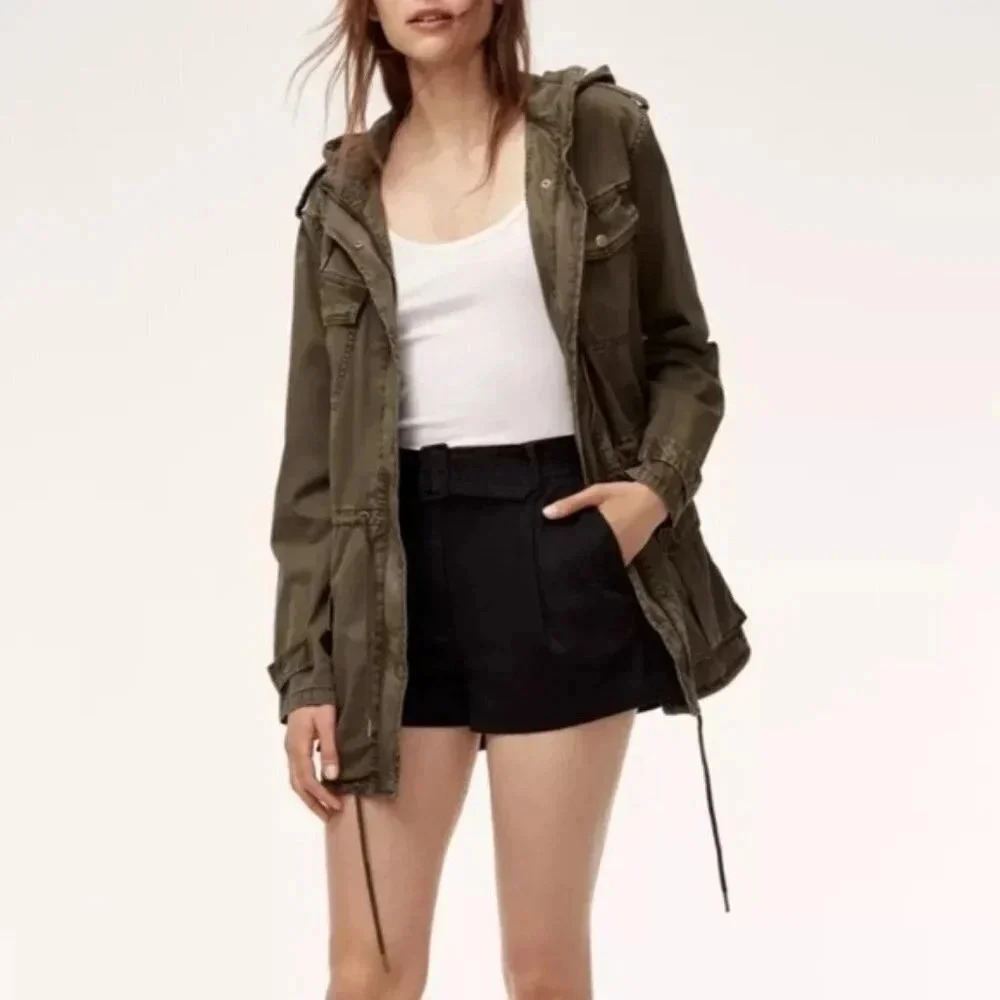 Artizia Azure Skies Trooper Jacket olive green small